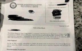 DMDC Data Breach Exposes Personal Information of 3 Million
